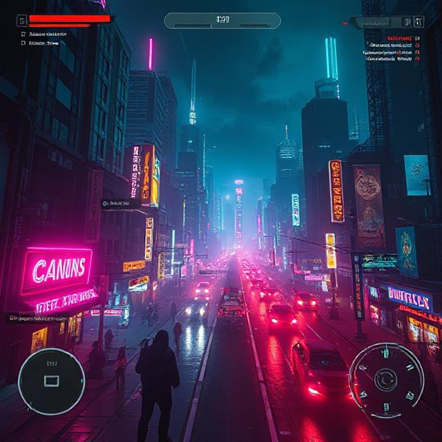 Neon Horizons Gameplay